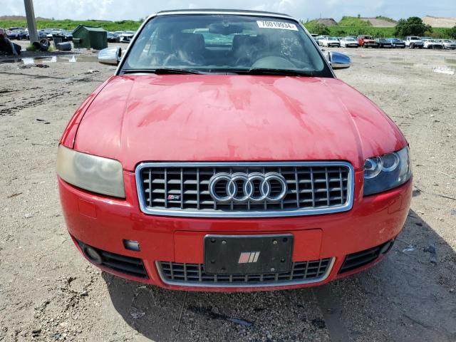 Photo 4 VIN: WUARL48H75K901462 - AUDI S4 QUATTRO 