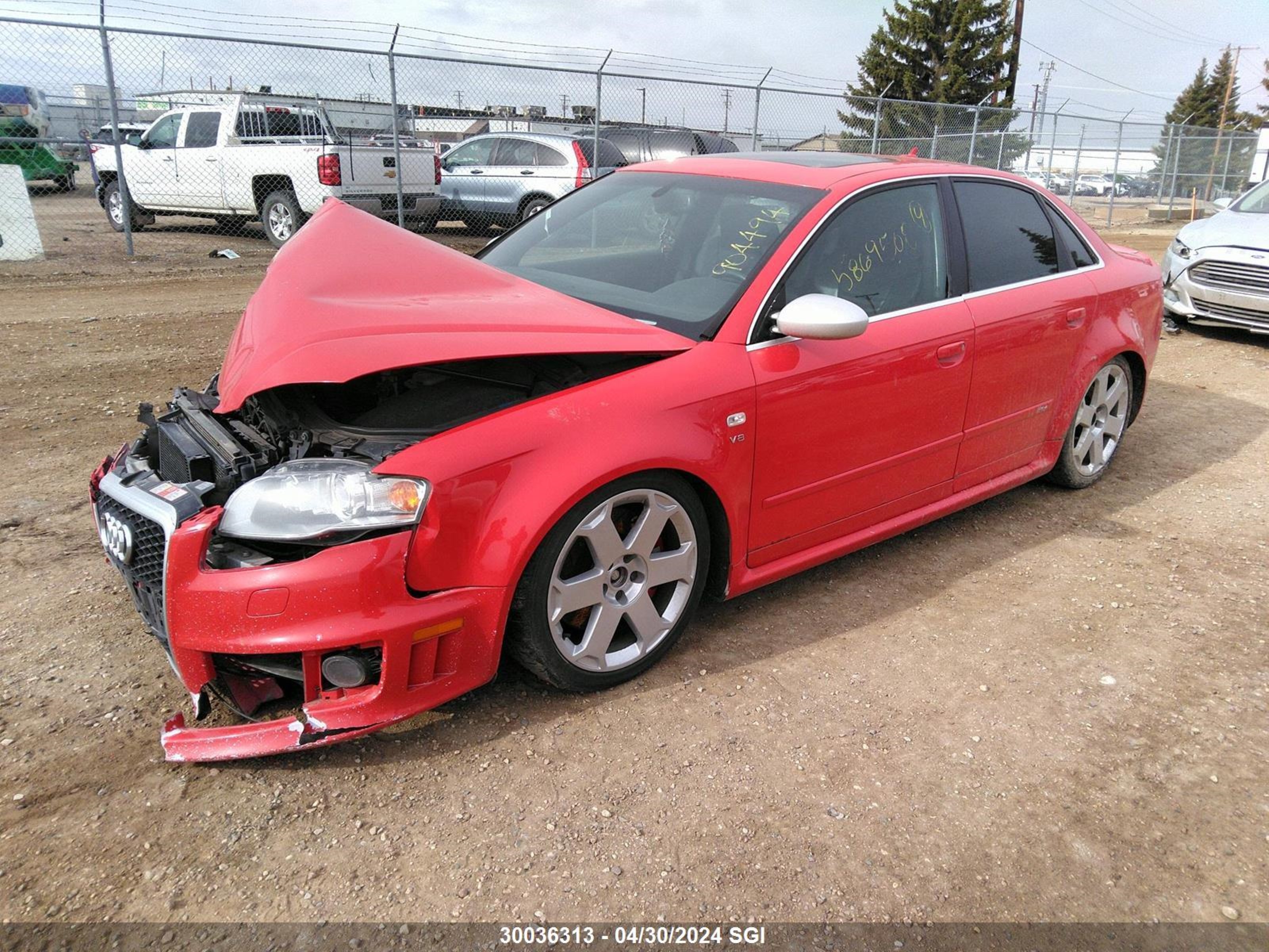 Photo 1 VIN: WUARU78E57N904494 - AUDI RS4 