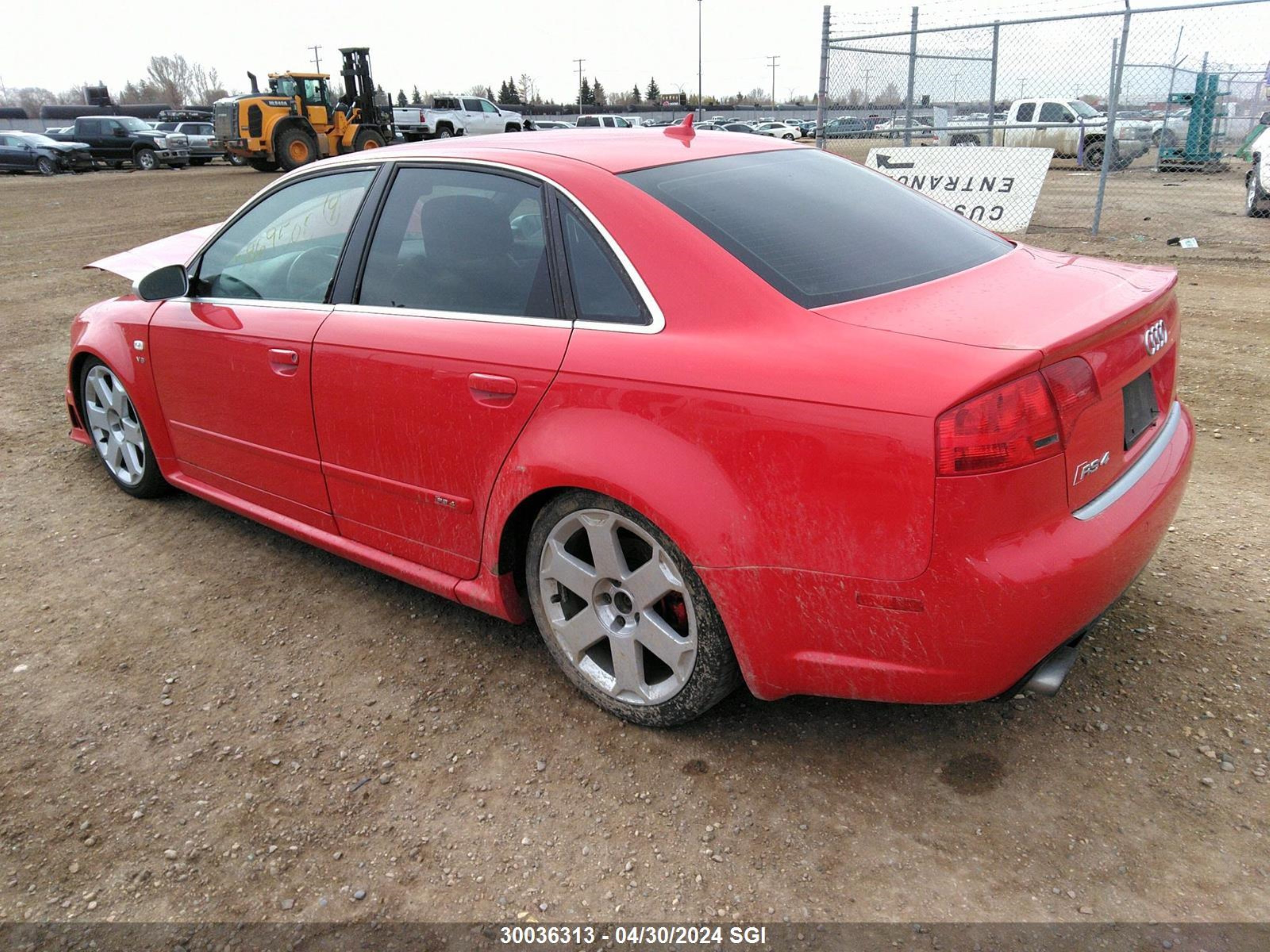 Photo 2 VIN: WUARU78E57N904494 - AUDI RS4 