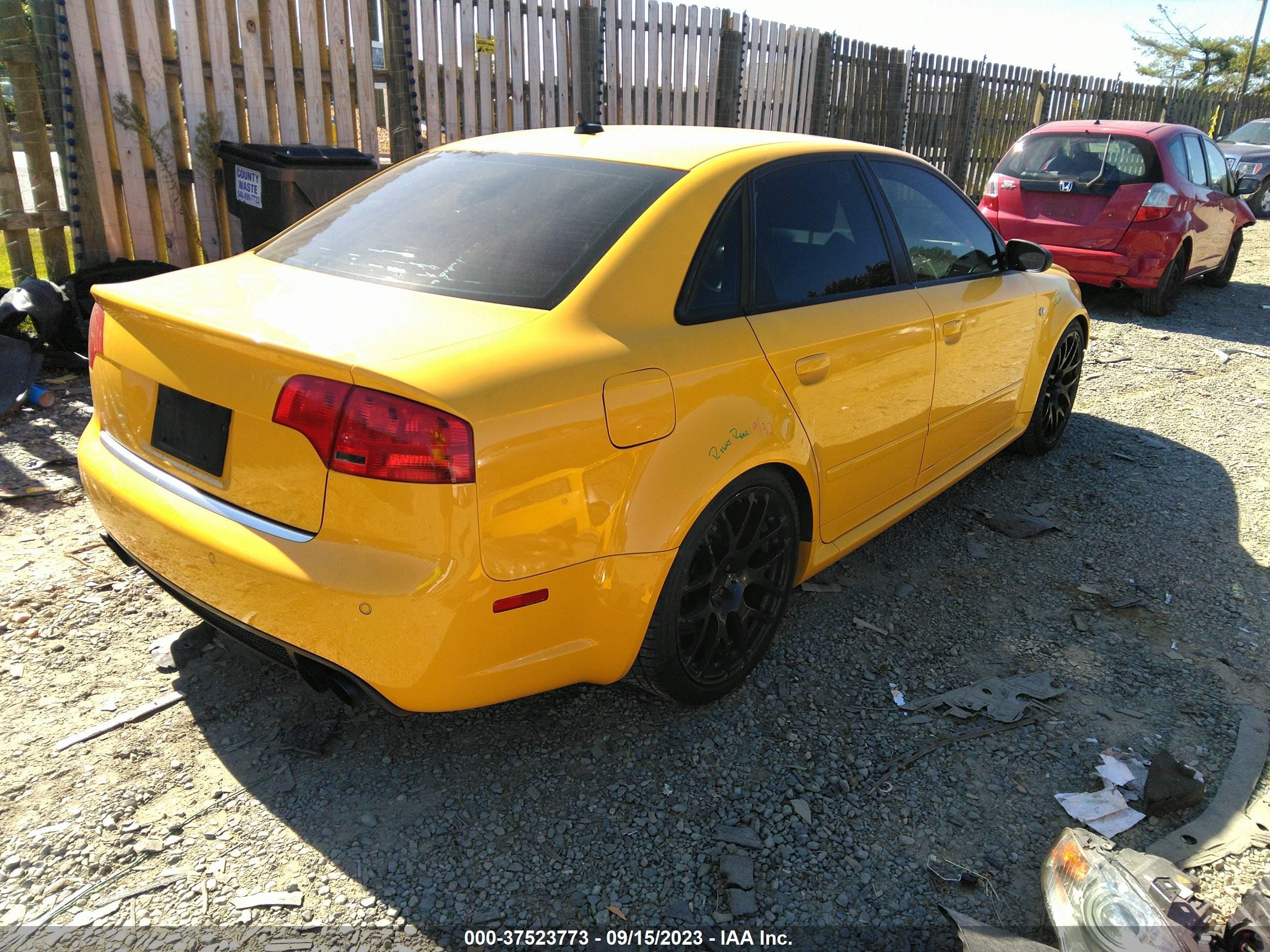 Photo 3 VIN: WUARU78E77N900818 - AUDI RS4 