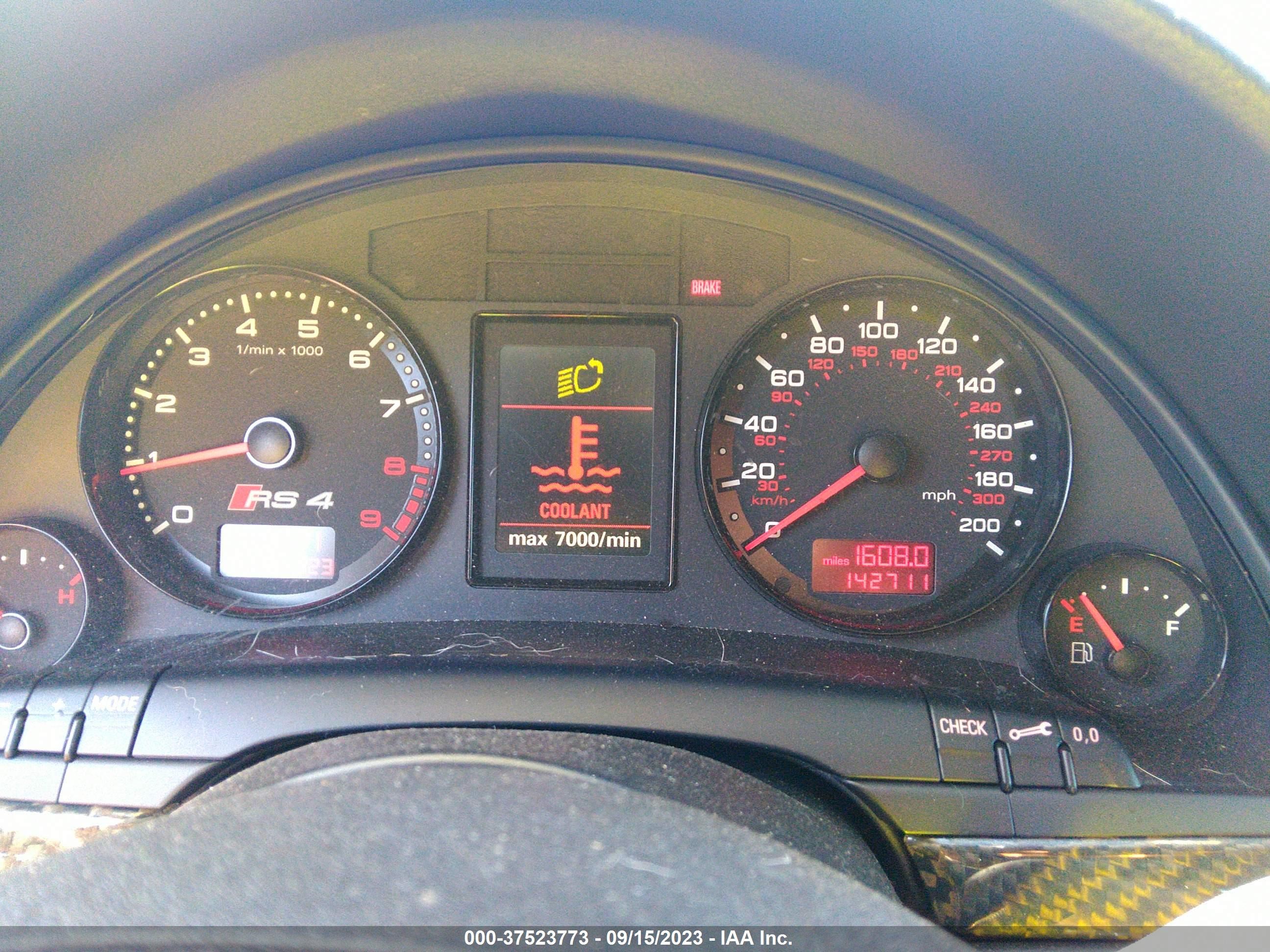 Photo 6 VIN: WUARU78E77N900818 - AUDI RS4 