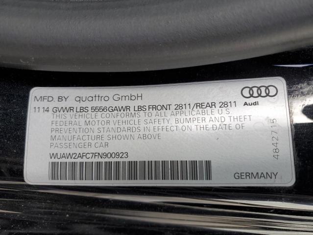 Photo 12 VIN: WUAW2AFC7FN900923 - AUDI RS7 