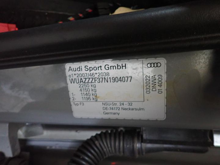 Photo 15 VIN: WUAZZZF37N1904077 - AUDI Q3 SPORTBACK 