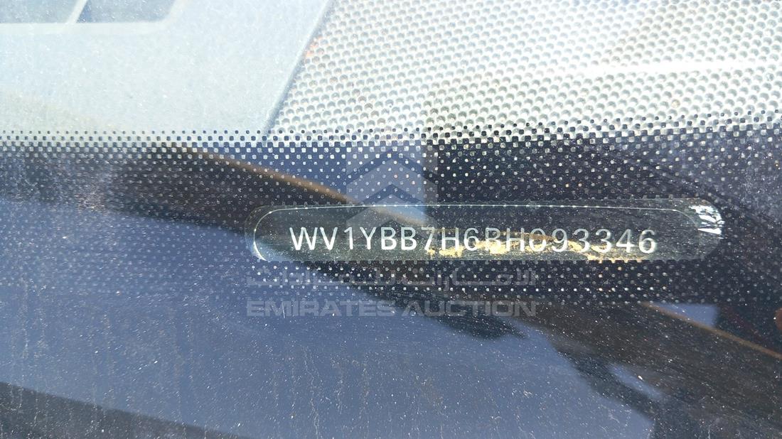 Photo 2 VIN: WV1YBB7H6BH093346 - VOLKSWAGEN TRANSPORTER 