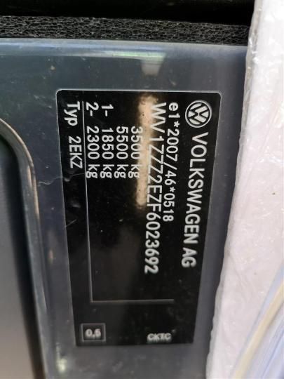 Photo 2 VIN: WV1ZZZ2EZF6023692 - VOLKSWAGEN CRAFTER 