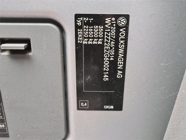 Photo 7 VIN: WV1ZZZ2EZG6002145 - VOLKSWAGEN CRAFTER 