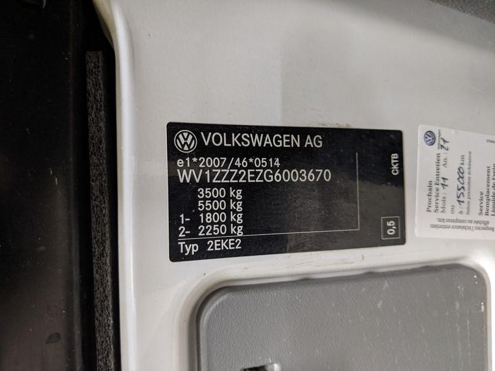 Photo 14 VIN: WV1ZZZ2EZG6003670 - VOLKSWAGEN CRAFTER 