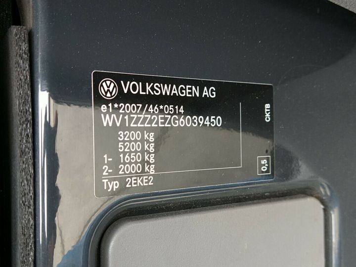 Photo 19 VIN: WV1ZZZ2EZG6039450 - VOLKSWAGEN CRAFTER 