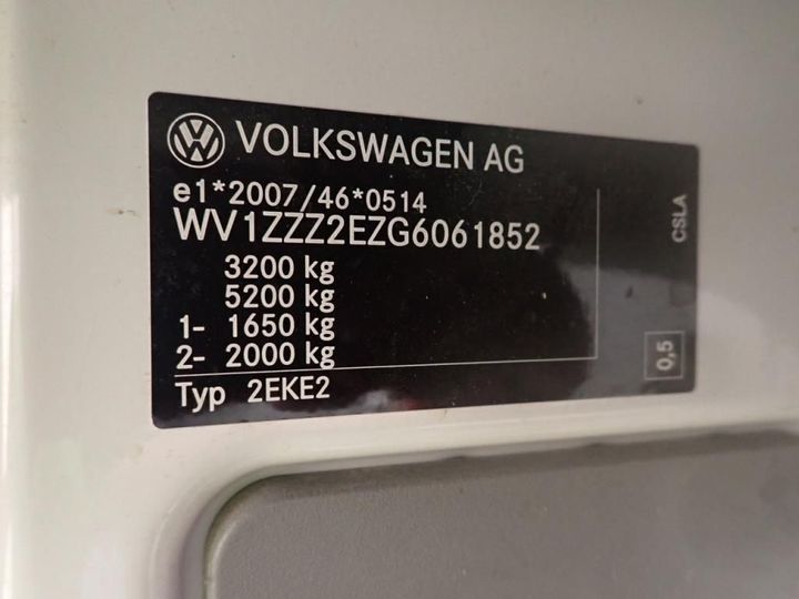 Photo 12 VIN: WV1ZZZ2EZG6061852 - VOLKSWAGEN CRAFTER VAN 