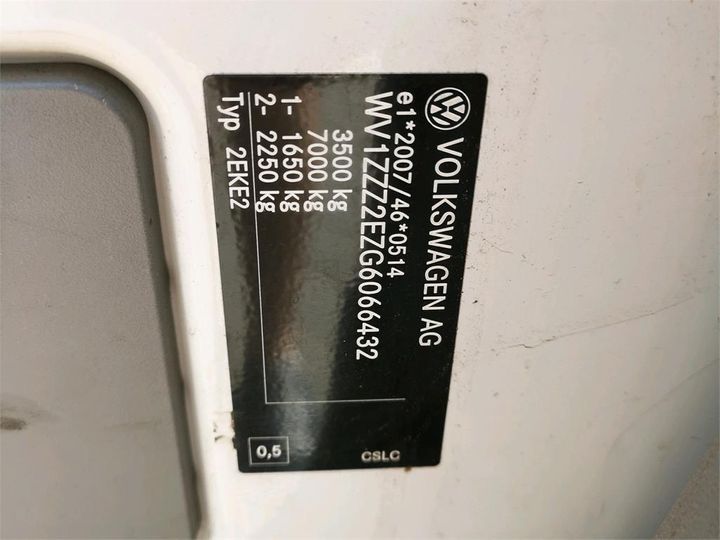 Photo 12 VIN: WV1ZZZ2EZG6066432 - VOLKSWAGEN CRAFTER 