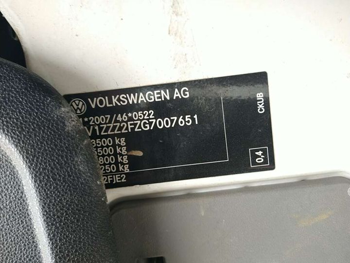 Photo 19 VIN: WV1ZZZ2FZG7007651 - VOLKSWAGEN CRAFTER 