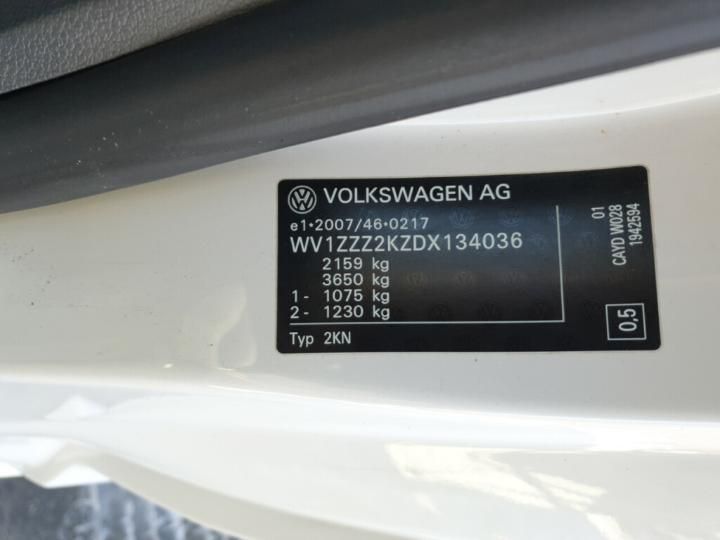 Photo 17 VIN: WV1ZZZ2KZDX134036 - VOLKSWAGEN CADDY 