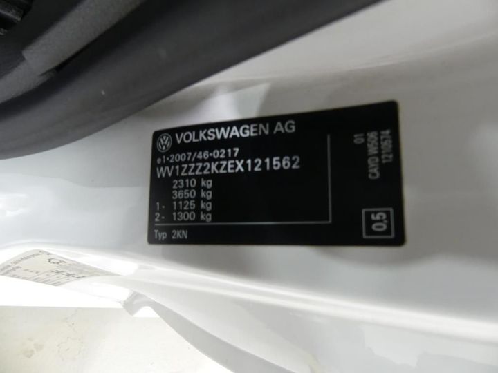 Photo 6 VIN: WV1ZZZ2KZEX121562 - VOLKSWAGEN CADDY MAXI VAN 