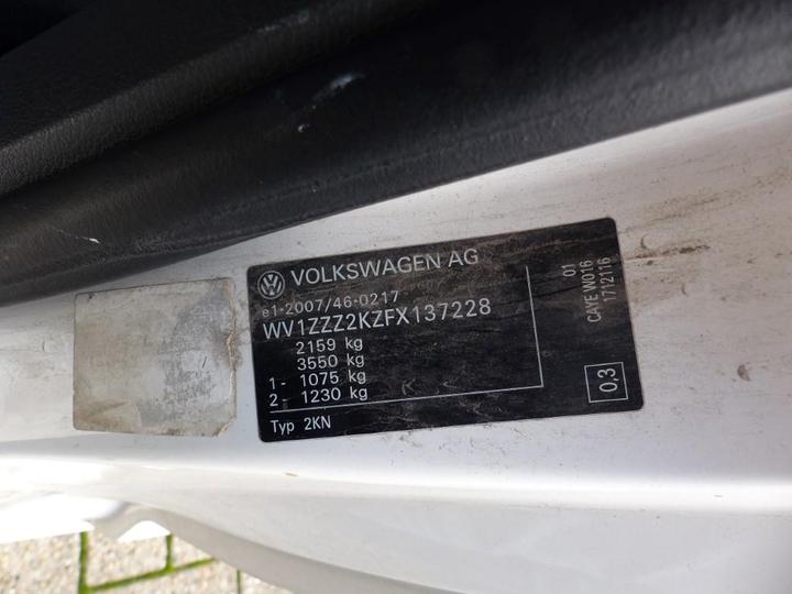 Photo 5 VIN: WV1ZZZ2KZFX137228 - VOLKSWAGEN CADDY 