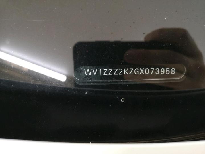 Photo 10 VIN: WV1ZZZ2KZGX073958 - VOLKSWAGEN CADDY 