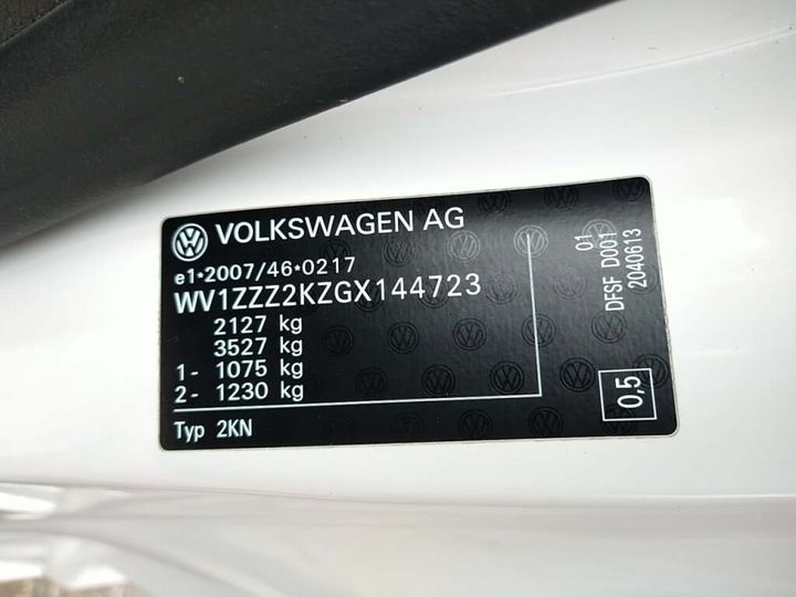 Photo 21 VIN: WV1ZZZ2KZGX144723 - VOLKSWAGEN CADDY 