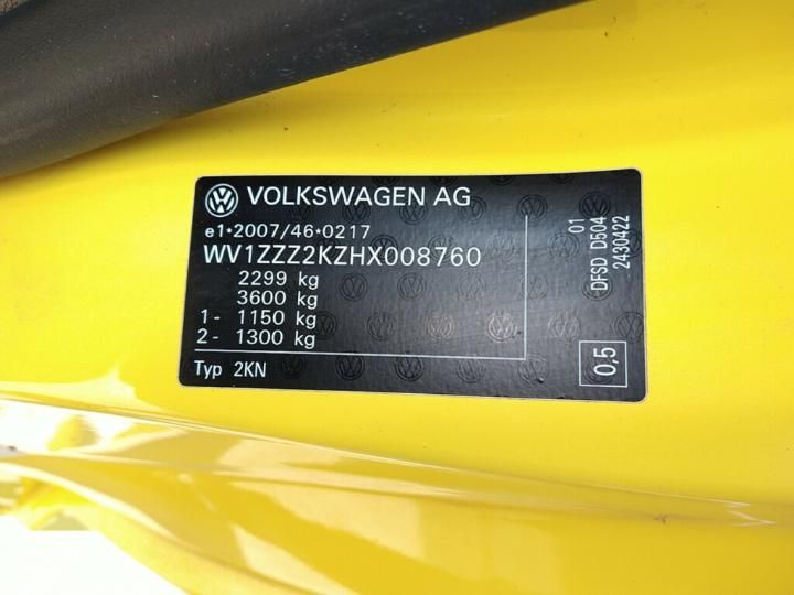 Photo 20 VIN: WV1ZZZ2KZHX008760 - VOLKSWAGEN CADDY 