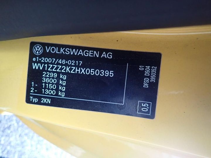 Photo 11 VIN: WV1ZZZ2KZHX050395 - VOLKSWAGEN CADDY 