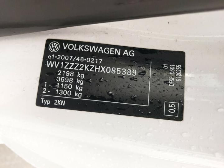 Photo 26 VIN: WV1ZZZ2KZHX085389 - VOLKSWAGEN CADDY 