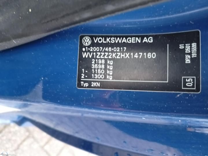 Photo 4 VIN: WV1ZZZ2KZHX147160 - VOLKSWAGEN CADDY 