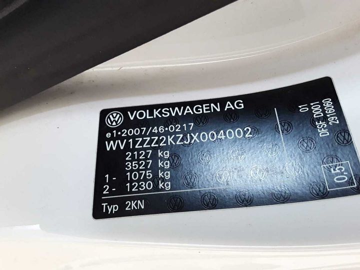 Photo 12 VIN: WV1ZZZ2KZJX004002 - VOLKSWAGEN CADDY 2.0 TDI 