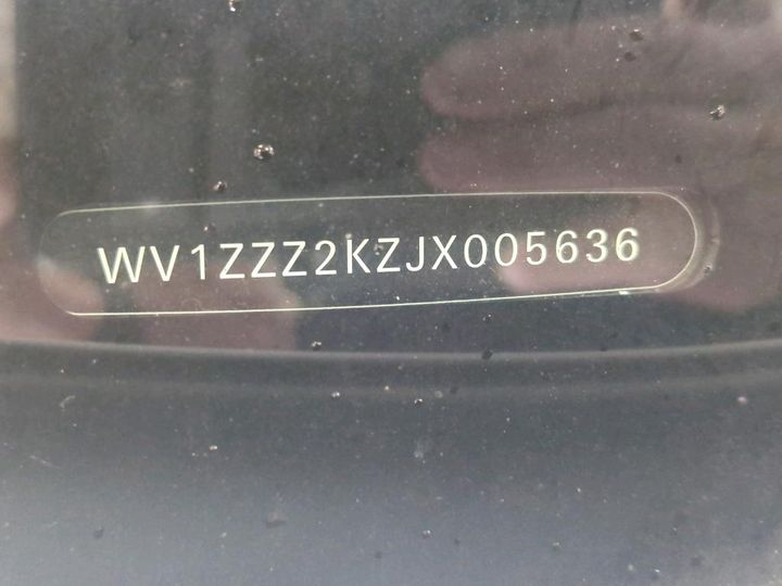 Photo 10 VIN: WV1ZZZ2KZJX005636 - VW CADDY 