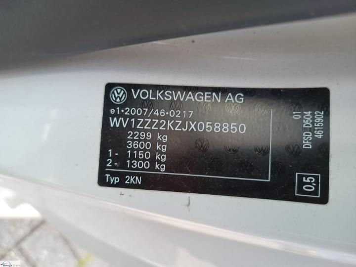 Photo 4 VIN: WV1ZZZ2KZJX058850 - VW CADDY 