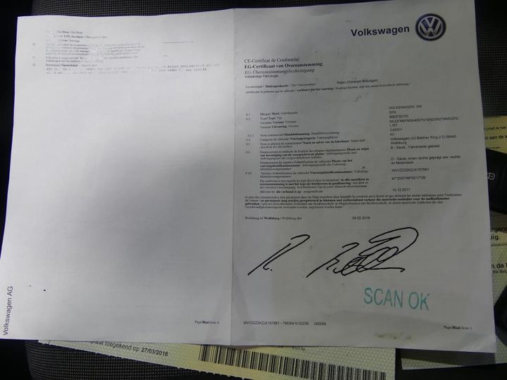 Photo 11 VIN: WV1ZZZ2KZJX107881 - VOLKSWAGEN CADDY VAN 