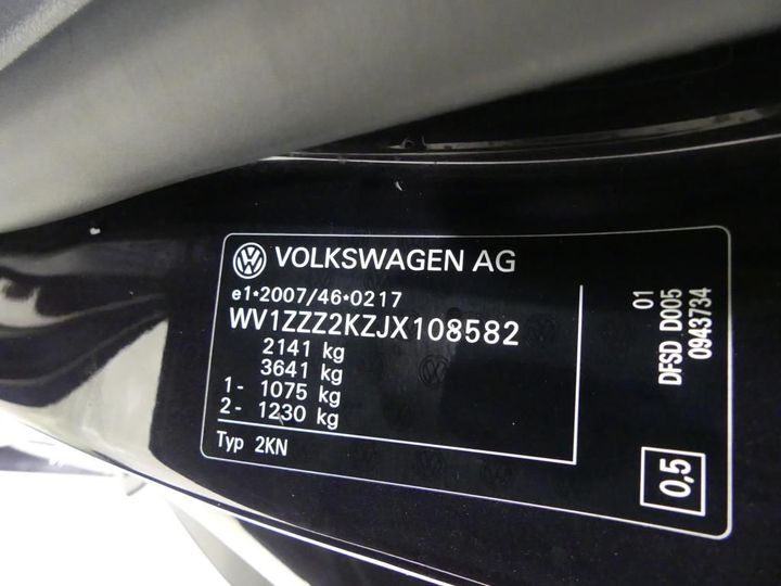 Photo 6 VIN: WV1ZZZ2KZJX108582 - VOLKSWAGEN CADDY VAN 