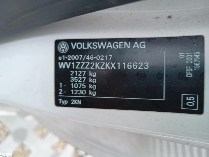 Photo 5 VIN: WV1ZZZ2KZKX116623 - VW CADDY 