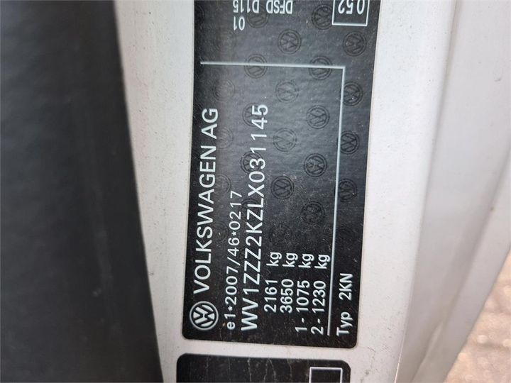 Photo 13 VIN: WV1ZZZ2KZLX031145 - VOLKSWAGEN CADDY 