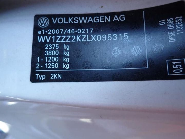 Photo 12 VIN: WV1ZZZ2KZLX095315 - VOLKSWAGEN CADDY 