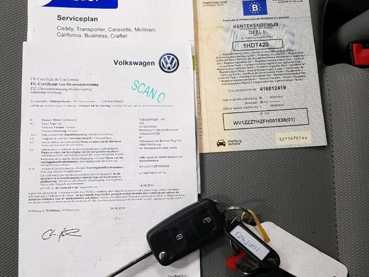 Photo 4 VIN: WV1ZZZ7HZFH001838 - VOLKSWAGEN TRANSPORTER 