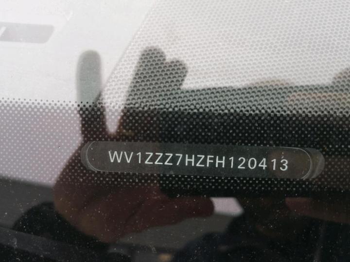 Photo 12 VIN: WV1ZZZ7HZFH120413 - VOLKSWAGEN TRANSPORTER 