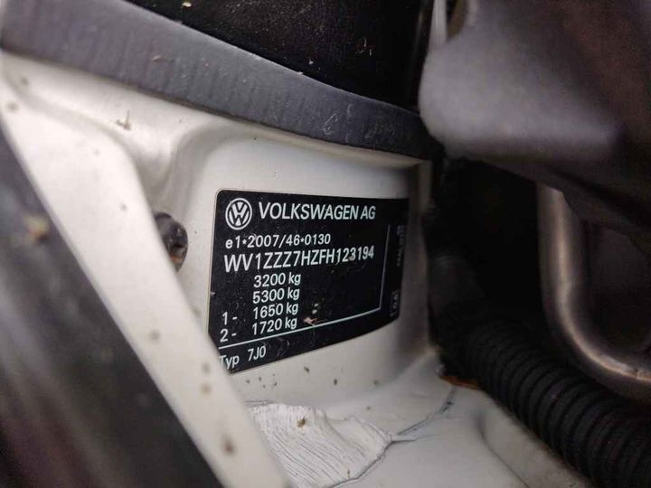 Photo 14 VIN: WV1ZZZ7HZFH123194 - VW T5 TRANSPORTER KASTEN-KOMBI 