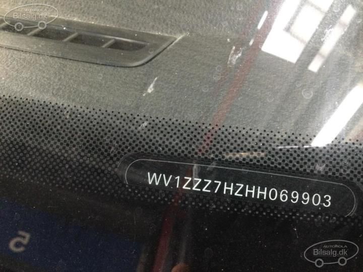 Photo 2 VIN: WV1ZZZ7HZHH069903 - VOLKSWAGEN TRANSPORTER CREW VAN 