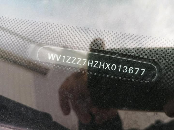 Photo 11 VIN: WV1ZZZ7HZHX013677 - VOLKSWAGEN TRANSPORTER 