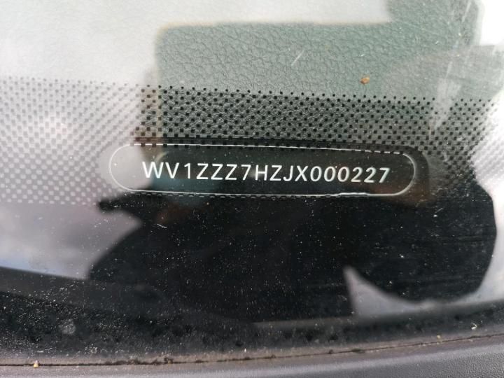 Photo 12 VIN: WV1ZZZ7HZJX000227 - VOLKSWAGEN TRANSPORTER 