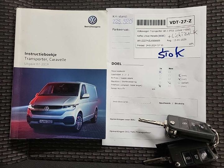 Photo 12 VIN: WV1ZZZ7HZLX006609 - VW TRANSPORTER GB 