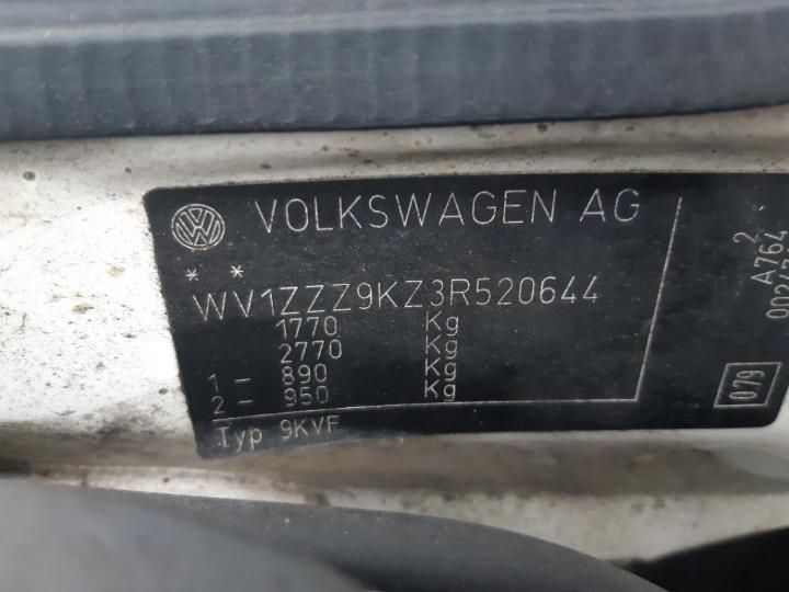 Photo 16 VIN: WV1ZZZ9KZ3R520644 - VOLKSWAGEN CADDY 