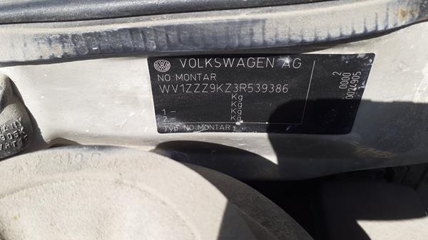 Photo 2 VIN: WV1ZZZ9KZ3R539386 - VOLKSWAGEN CADDY 