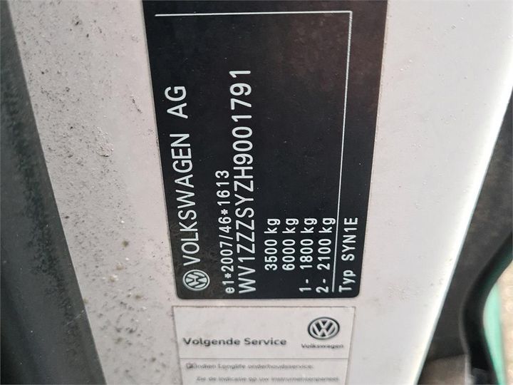 Photo 13 VIN: WV1ZZZSYZH9001791 - VOLKSWAGEN CRAFTER GB 