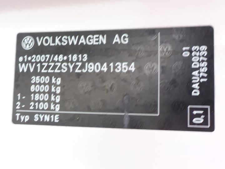 Photo 12 VIN: WV1ZZZSYZJ9041354 - VOLKSWAGEN CRAFTER 