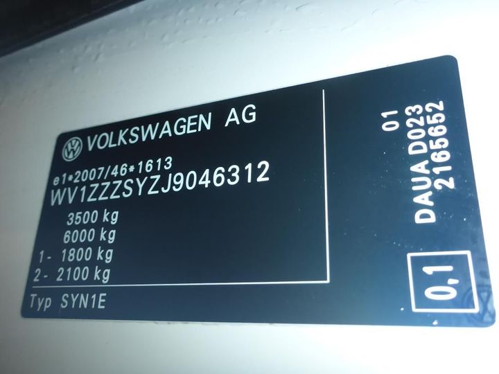 Photo 12 VIN: WV1ZZZSYZJ9046312 - VOLKSWAGEN CRAFTER 