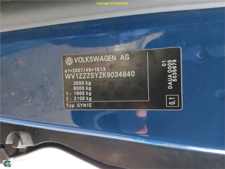 Photo 4 VIN: WV1ZZZSYZK9034840 - VW VEHIC.COMERCIALES 