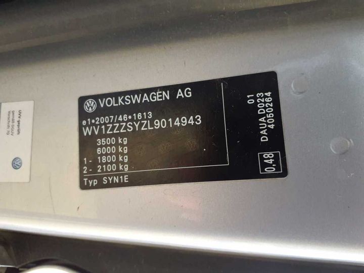 Photo 11 VIN: WV1ZZZSYZL9014943 - VW CRAFTER 35 TDI VA 