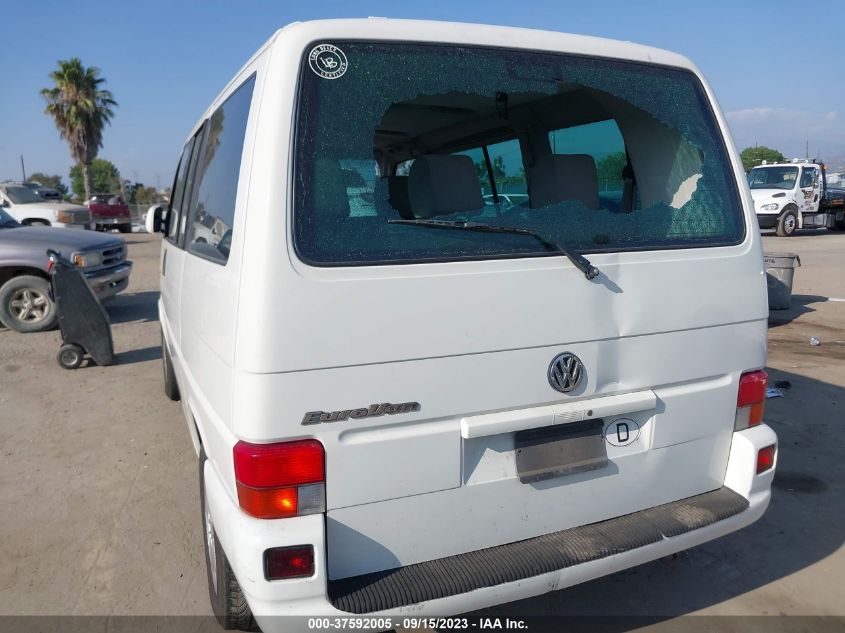 Photo 5 VIN: WV2KB47082H074630 - VOLKSWAGEN EUROVAN 