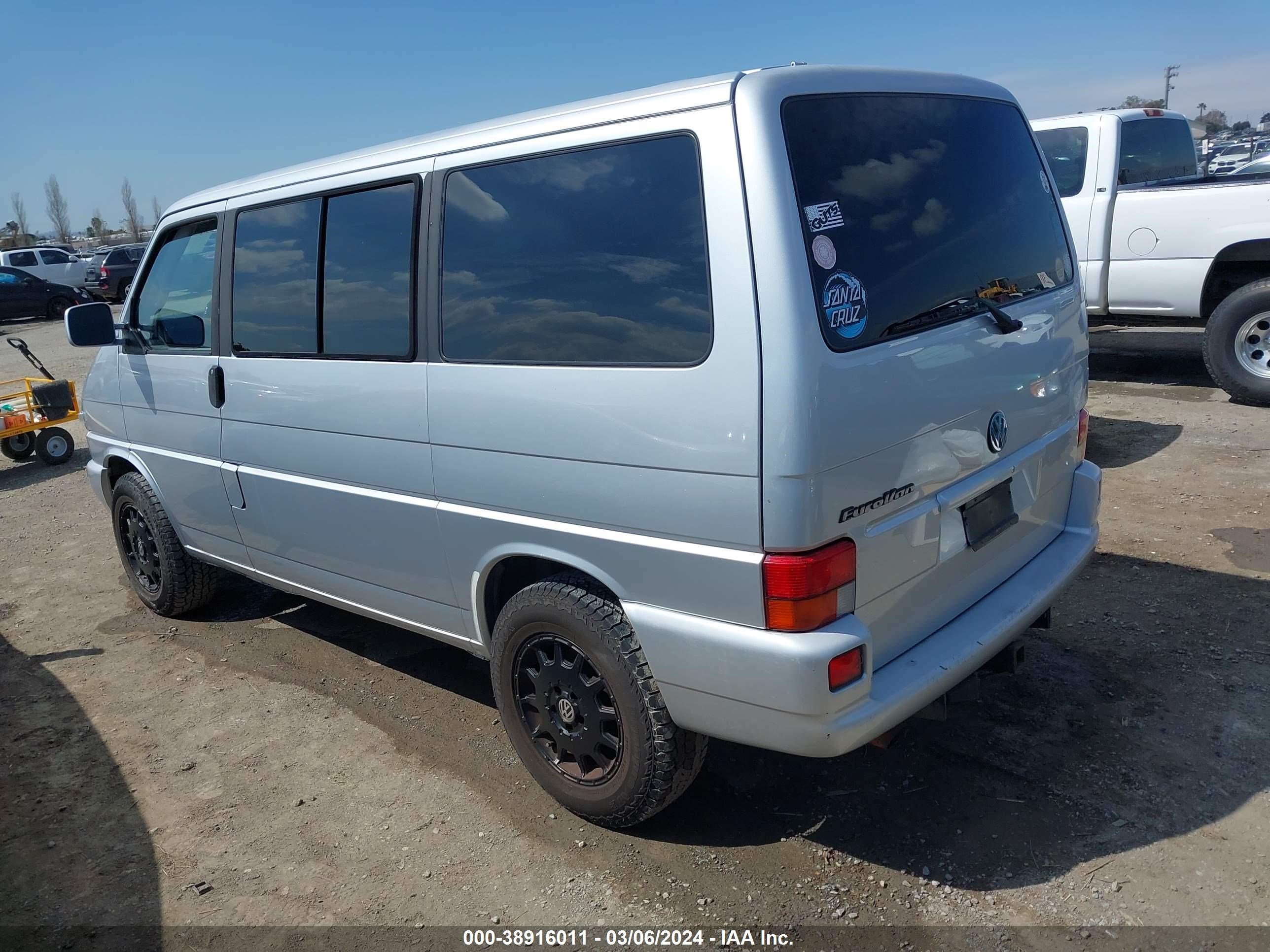 Photo 2 VIN: WV2MB47031H116158 - VOLKSWAGEN EUROVAN 