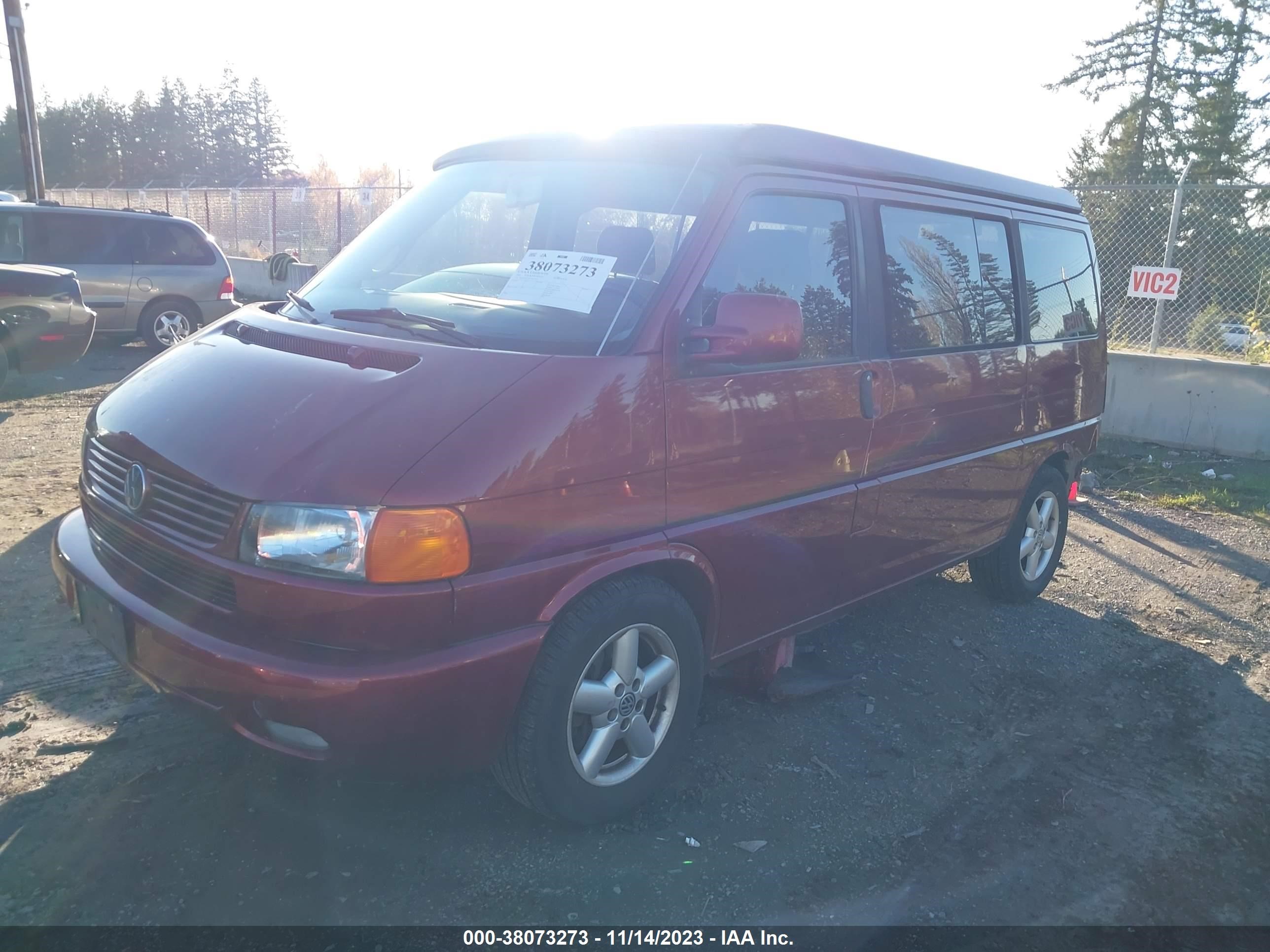 Photo 1 VIN: WV2NB47041H141459 - VOLKSWAGEN EUROVAN 