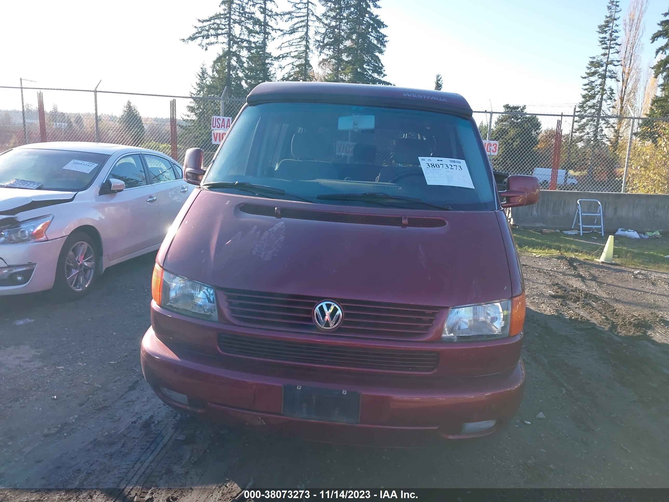 Photo 11 VIN: WV2NB47041H141459 - VOLKSWAGEN EUROVAN 